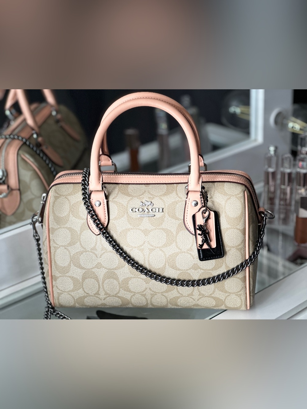 Coach CS188 Rowan Satchel Bag